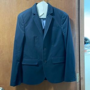 Crewcuts Navy blue boys cotton dress Blazer